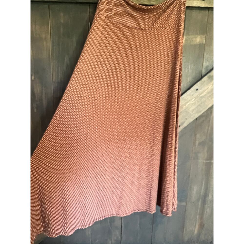 Lularoe Maxi Skirt Womens Large Multicolor Geometric Colorful Boho Stretchy - Picture 7 of 7